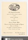 Invitation from the 1990 Inaugural Committee, Commonwealth of Virginia, to Carroll Leggett